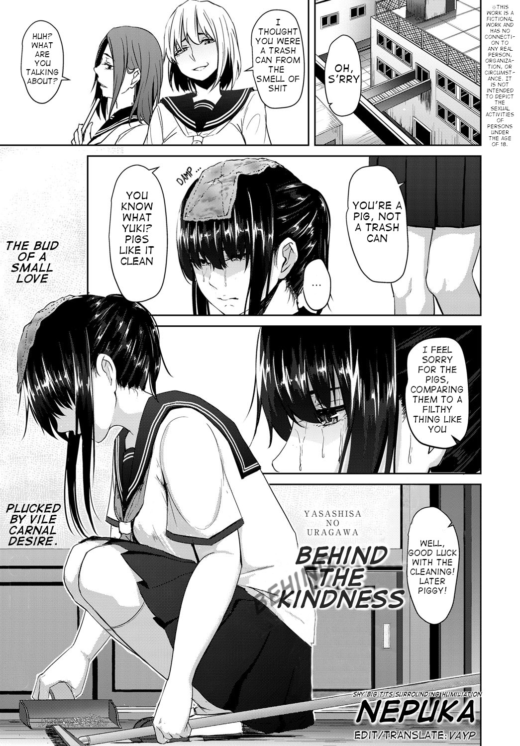 Hentai Manga Comic-Behind the Kindness-Read-1